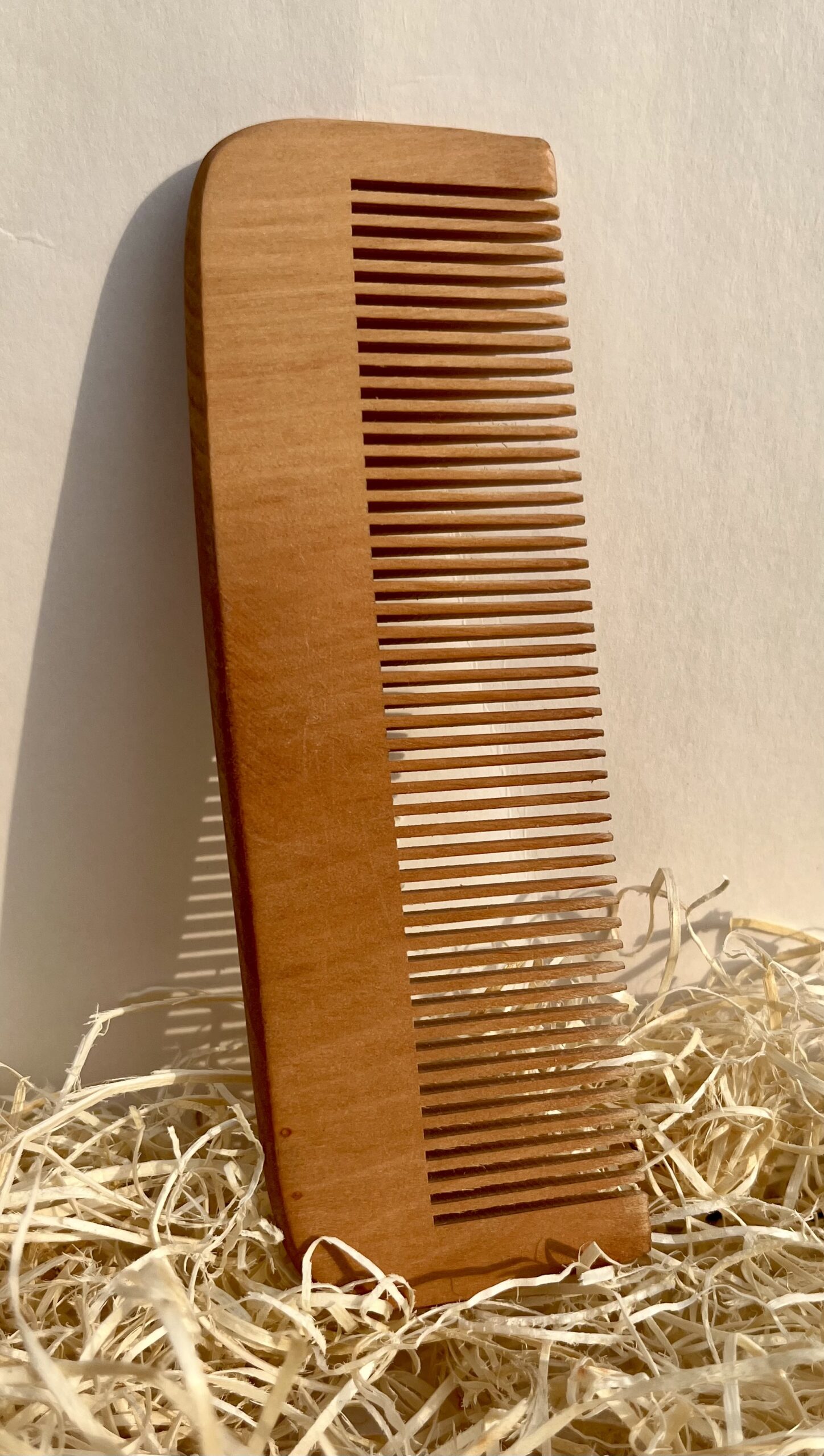 Natural Wooden Comb - Image 2