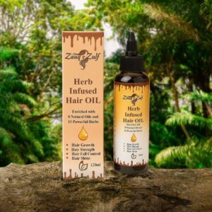 Herbs infused hair oil