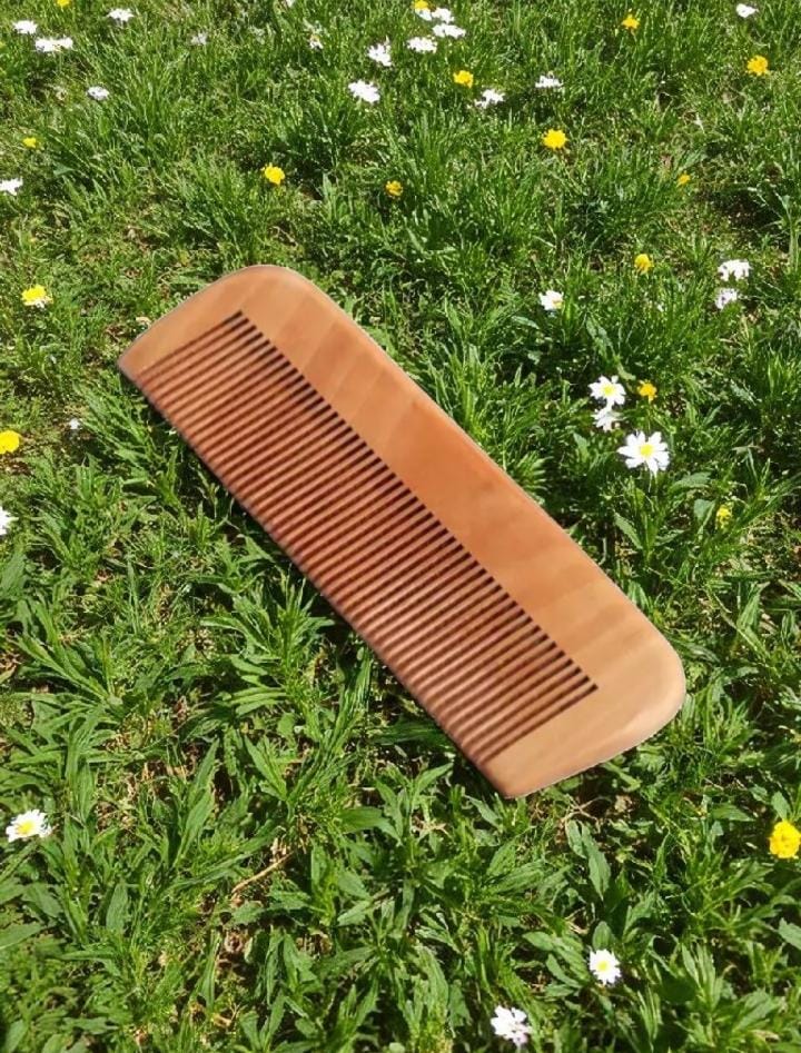 Natural Wooden Comb